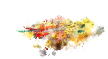 Taranmış Boyalı Soyut Arkaplan. Fırça darbesi ile boyanmış. Sanatsal canlılık ve renkli duvar kağıdı