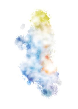 Taranmış Boyalı Soyut Arkaplan. Fırça darbesi ile boyanmış. Sanatsal canlılık ve renkli duvar kağıdı