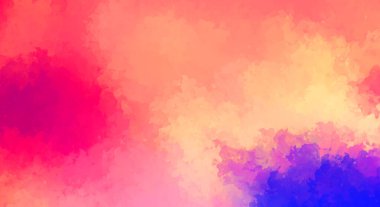 Taranmış Boyalı Soyut Arkaplan. Fırça darbesi ile boyanmış. Sanatsal canlılık ve renkli duvar kağıdı.