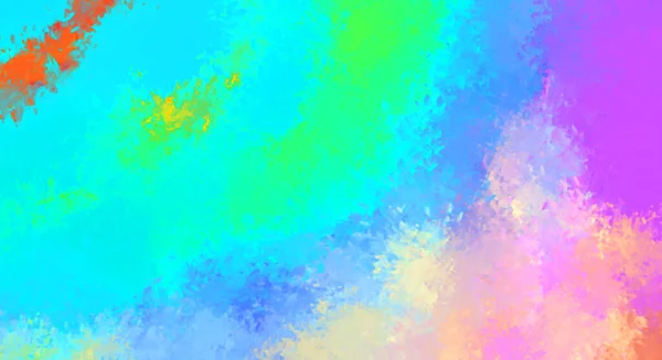 Brushed Painted Abstract Background Brush Stroked Painting Artistic Vibrant Colorful — Stock Photo, Image