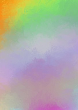 Taranmış Boyalı Soyut Arkaplan. Fırça darbesi ile boyanmış. Sanatsal canlılık ve renkli duvar kağıdı.