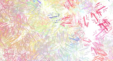 Taranmış Boyalı Soyut Arkaplan. Fırça darbesi ile boyanmış. Sanatsal canlılık ve renkli duvar kağıdı.