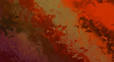 Taranmış Boyalı Soyut Arkaplan. Fırça darbesi ile boyanmış. Sanatsal canlılık ve renkli duvar kağıdı.