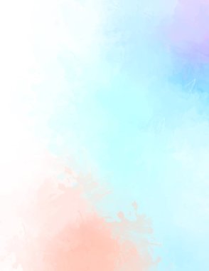 Taranmış Boyalı Soyut Arkaplan. Fırça darbesi ile boyanmış. Sanatsal canlılık ve renkli duvar kağıdı.