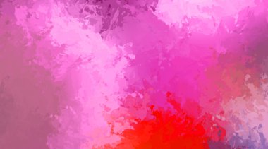 Taranmış Boyalı Soyut Arkaplan. Fırça darbesi ile boyanmış. Sanatsal canlılık ve renkli duvar kağıdı.