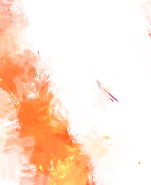 Taranmış Boyalı Soyut Arkaplan. Fırça darbesi ile boyanmış. Sanatsal canlılık ve renkli duvar kağıdı.