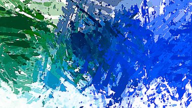 Taranmış Boyalı Soyut Arkaplan. Fırça darbesi ile boyanmış. Sanatsal canlılık ve renkli duvar kağıdı