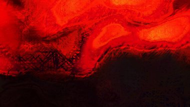 Modern sanat. Renkli çağdaş sanat eserleri. Renkli boya darbeleri. Soyut arkaplanda fırça darbeleri. fırça boyası.