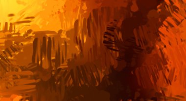 Taranmış Boyalı Soyut Arkaplan. Fırça darbesi ile boyanmış. Sanatsal canlılık ve renkli duvar kağıdı.