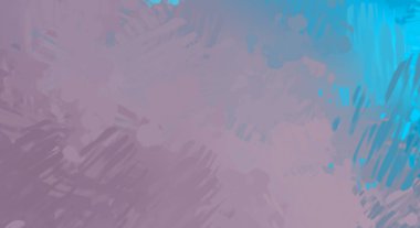 Taranmış Boyalı Soyut Arkaplan. Fırça darbesi ile boyanmış. Sanatsal canlılık ve renkli duvar kağıdı.