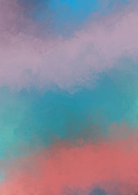 Taranmış Boyalı Soyut Arkaplan. Fırça darbesi ile boyanmış. Sanatsal canlılık ve renkli duvar kağıdı.