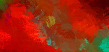 Taranmış Boyalı Soyut Arkaplan. Fırça darbesi ile boyanmış. Sanatsal canlılık ve renkli duvar kağıdı.