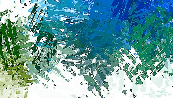 Taranmış Boyalı Soyut Arkaplan. Fırça darbesi ile boyanmış. Sanatsal canlılık ve renkli duvar kağıdı