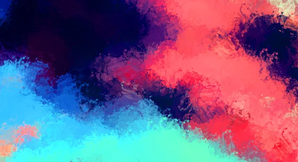 Brushed Painted Abstract Background Brush Stroked Painting Artistic Vibrant Colorful — Stock Photo, Image