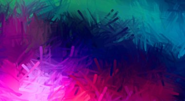 Taranmış Boyalı Soyut Arkaplan. Fırça darbesi ile boyanmış. Sanatsal canlılık ve renkli duvar kağıdı.