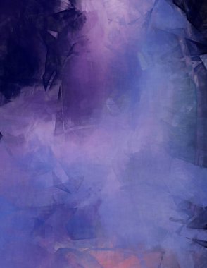 Modern sanat. Renkli çağdaş sanat eserleri. Renkli boya darbeleri. Soyut arkaplanda fırça darbeleri. fırça boyası.