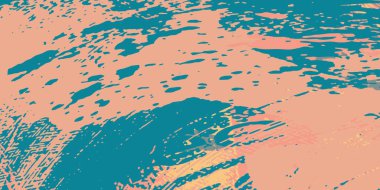 Soyut renk boyama arka plan. Mürekkep desen illüstrasyon. Çağdaş ve modern doku. Yaratıcı ve sanatsal duvar kağıdı. Fırçalanmış şekiller tasarımı ile sanatsal duvar. Kentsel Grunge.