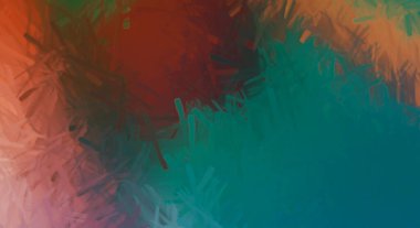 Taranmış Boyalı Soyut Arkaplan. Fırça darbesi ile boyanmış. Sanatsal canlılık ve renkli duvar kağıdı.