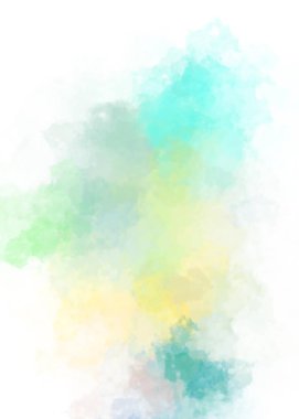 Taranmış Boyalı Soyut Arkaplan. Fırça darbesi ile boyanmış. Sanatsal canlılık ve renkli duvar kağıdı