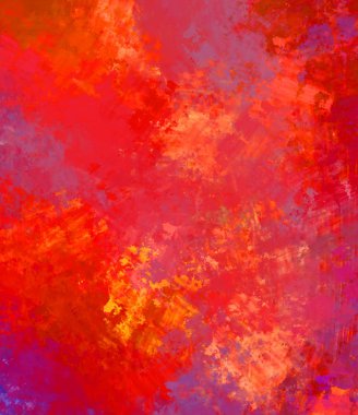 Taranmış Boyalı Soyut Arkaplan. Fırça darbesi ile boyanmış. Sanatsal canlılık ve renkli duvar kağıdı.