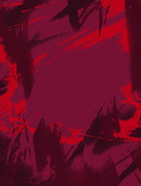 Soyut renk boyama arka plan. Mürekkep desen illüstrasyon. Çağdaş ve modern doku. Yaratıcı ve sanatsal duvar kağıdı. Fırçalanmış şekiller tasarımı ile sanatsal duvar. Kentsel Grunge.