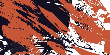 Soyut renk boyama arka plan. Mürekkep desen illüstrasyon. Çağdaş ve modern doku. Yaratıcı ve sanatsal duvar kağıdı. Fırçalanmış şekiller tasarımı ile sanatsal duvar. Kentsel Grunge.