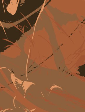 Soyut renk boyama arka plan. Mürekkep desen illüstrasyon. Çağdaş ve modern doku. Yaratıcı ve sanatsal duvar kağıdı. Fırçalanmış şekiller tasarımı ile sanatsal duvar. Kentsel Grunge.