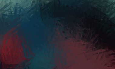 Taranmış Boyalı Soyut Arkaplan. Fırça darbesi ile boyanmış. Sanatsal canlılık ve renkli duvar kağıdı.