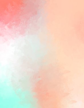 Taranmış Boyalı Soyut Arkaplan. Fırça darbesi ile boyanmış. Sanatsal canlılık ve renkli duvar kağıdı.