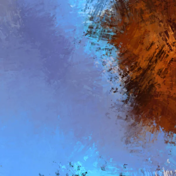 Taranmış Boyalı Soyut Arkaplan. Fırça darbesi ile boyanmış. Sanatsal canlılık ve renkli duvar kağıdı.