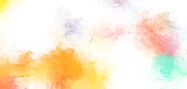 Taranmış Boyalı Soyut Arkaplan. Fırça darbesi ile boyanmış. Sanatsal canlılık ve renkli duvar kağıdı.