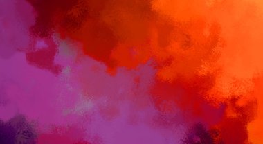 Taranmış Boyalı Soyut Arkaplan. Fırça darbesi ile boyanmış. Sanatsal canlılık ve renkli duvar kağıdı.