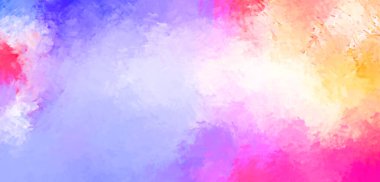 Taranmış Boyalı Soyut Arkaplan. Fırça darbesi ile boyanmış. Sanatsal canlılık ve renkli duvar kağıdı.