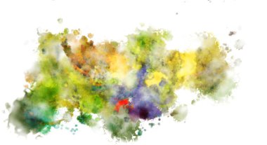 Taranmış Boyalı Soyut Arkaplan. Fırça darbesi ile boyanmış. Sanatsal canlılık ve renkli duvar kağıdı