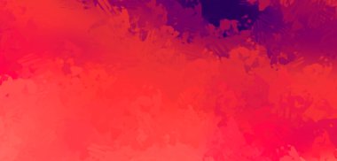 Taranmış Boyalı Soyut Arkaplan. Fırça darbesi ile boyanmış. Sanatsal canlılık ve renkli duvar kağıdı.