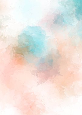 Taranmış Boyalı Soyut Arkaplan. Fırça darbesi ile boyanmış. Sanatsal canlılık ve renkli duvar kağıdı