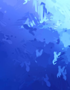 Taranmış Boyalı Soyut Arkaplan. Fırça darbesi ile boyanmış. Sanatsal canlılık ve renkli duvar kağıdı.