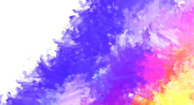 Taranmış Boyalı Soyut Arkaplan. Fırça darbesi ile boyanmış. Sanatsal canlılık ve renkli duvar kağıdı.