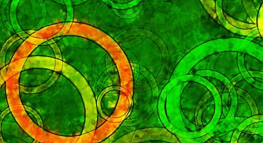 Modern sanat. Renkli çağdaş sanat eserleri. Renkli boya darbeleri. Soyut arkaplanda fırça darbeleri. fırça boyası.