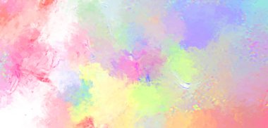 Taranmış Boyalı Soyut Arkaplan. Fırça darbesi ile boyanmış. Sanatsal canlılık ve renkli duvar kağıdı.