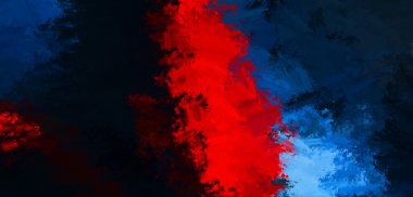 Taranmış Boyalı Soyut Arkaplan. Fırça darbesi ile boyanmış. Sanatsal canlılık ve renkli duvar kağıdı.