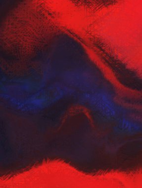 Modern sanat. Renkli çağdaş sanat eserleri. Renkli boya darbeleri. Soyut arkaplanda fırça darbeleri. fırça boyası.