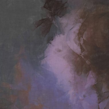 Modern sanat. Renkli çağdaş sanat eserleri. Renkli boya darbeleri. Soyut arkaplanda fırça darbeleri. fırça boyası.