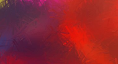 Taranmış Boyalı Soyut Arkaplan. Fırça darbesi ile boyanmış. Sanatsal canlılık ve renkli duvar kağıdı.