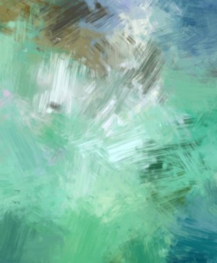 Taranmış Boyalı Soyut Arkaplan. Fırça darbesi ile boyanmış. Sanatsal canlılık ve renkli duvar kağıdı