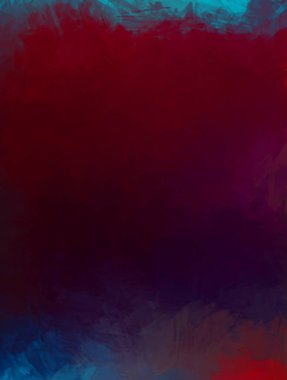 Taranmış Boyalı Soyut Arkaplan. Fırça darbesi ile boyanmış. Sanatsal canlılık ve renkli duvar kağıdı.