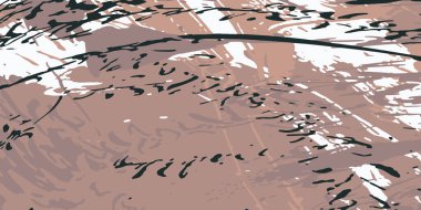 Soyut renk boyama arka plan. Mürekkep desen illüstrasyon. Çağdaş ve modern doku. Yaratıcı ve sanatsal duvar kağıdı. Fırçalanmış şekiller tasarımı ile sanatsal duvar. Kentsel Grunge.