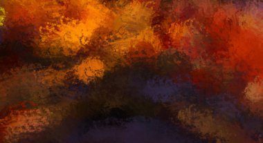 Taranmış Boyalı Soyut Arkaplan. Fırça darbesi ile boyanmış. Sanatsal canlılık ve renkli duvar kağıdı.