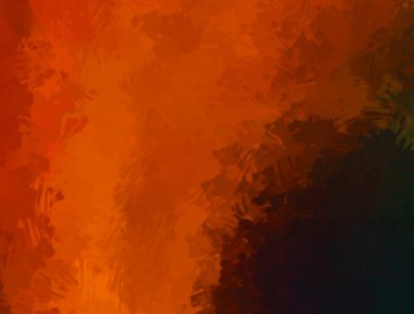 Taranmış Boyalı Soyut Arkaplan. Fırça darbesi ile boyanmış. Sanatsal canlılık ve renkli duvar kağıdı.