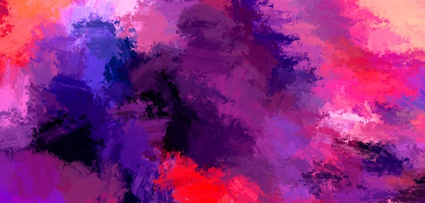 Brushed Painted Abstract Background Brush Stroked Painting Artistic Vibrant Colorful — Stock Photo, Image